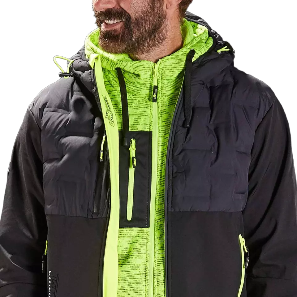 U-Power FU213BC, Spock Black Carbon Softshell, image 5, gallery thumbnail
