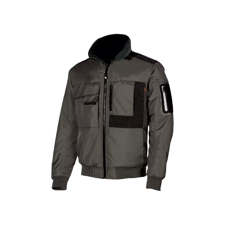 U-Power HY108GG, Mate Grey Graphite Bomber-takki, image 1, gallery thumbnail