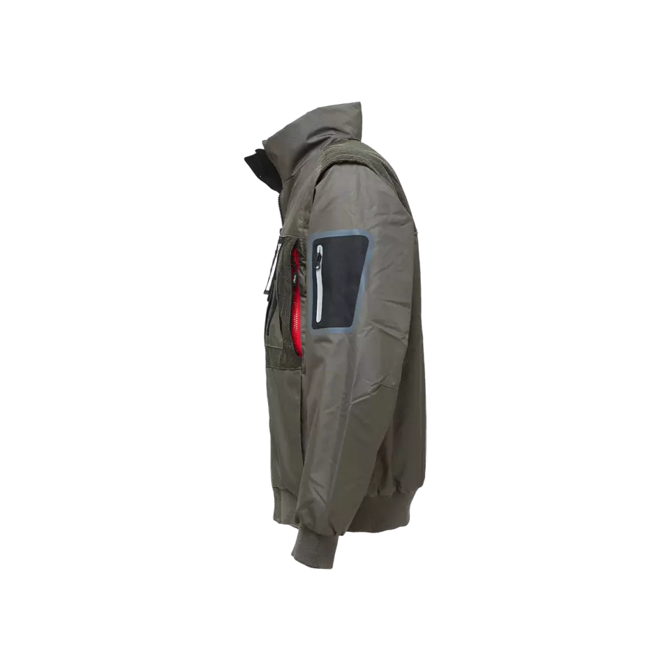 U-Power HY108GG, Mate Grey Graphite Bomber-takki, image 3, gallery thumbnail