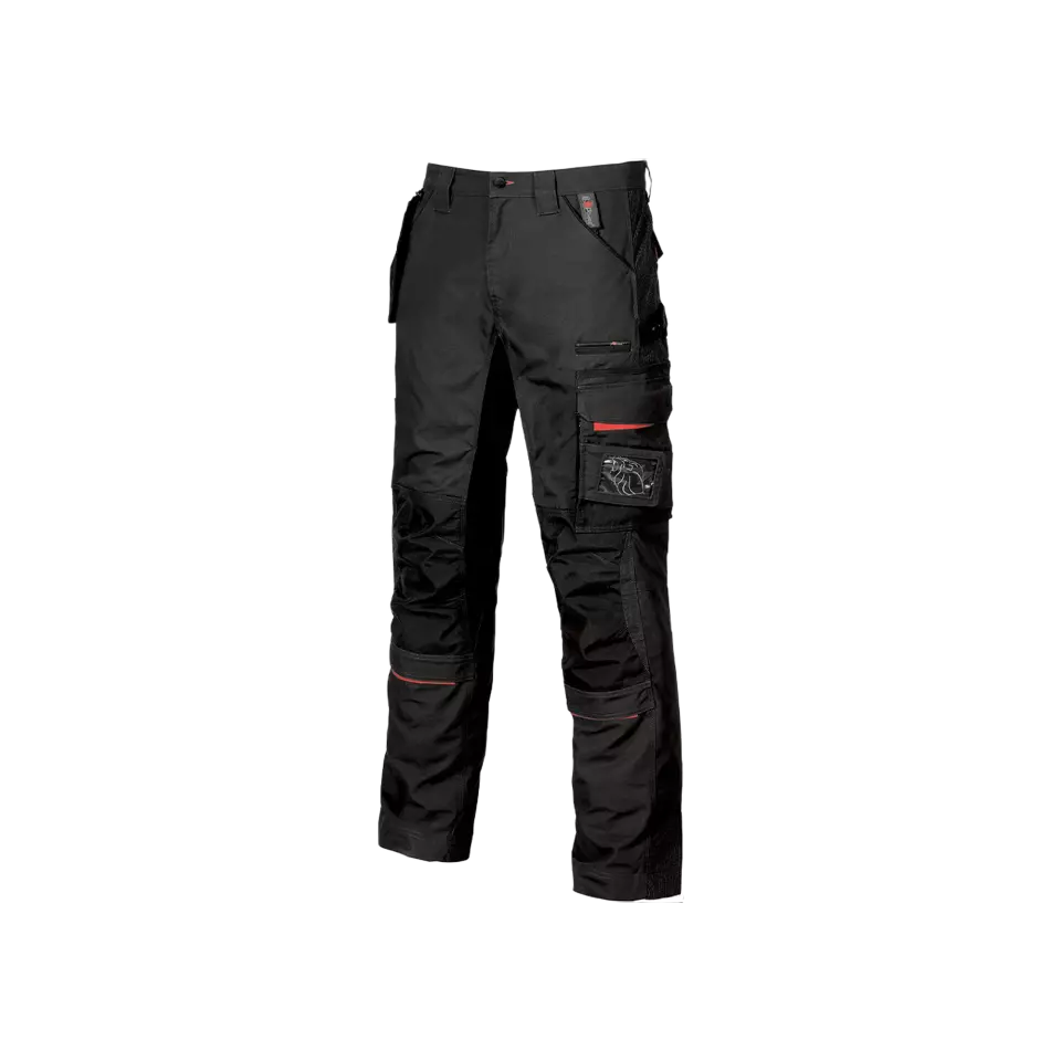 U-Power SY001BC, Race Black Carbon Trousers, image 1, gallery thumbnail