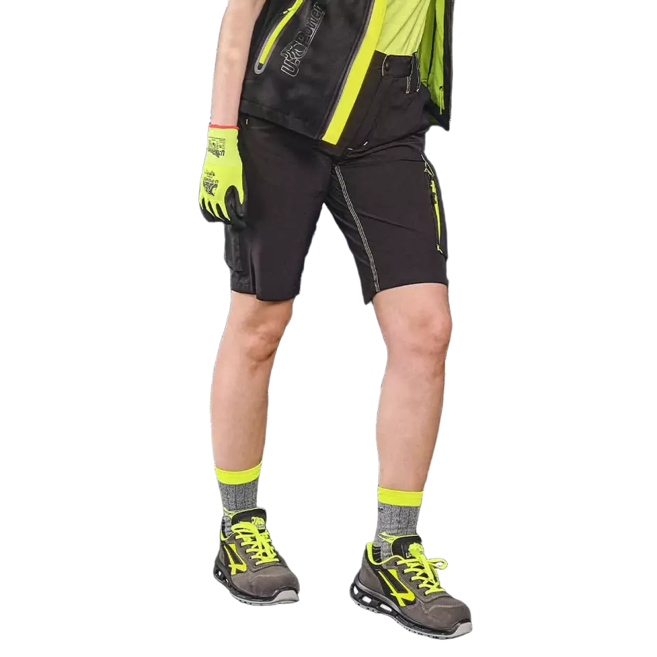 U-Power FU261BC, Mercury Lady Black Carbon Shorts, image 2, gallery thumbnail