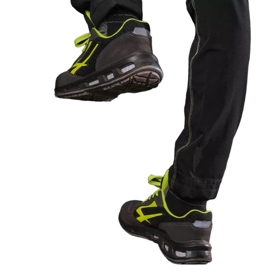 U-Power RL20386, Yellow Low Shoe ESD S1P SRC, image 4, gallery thumbnail