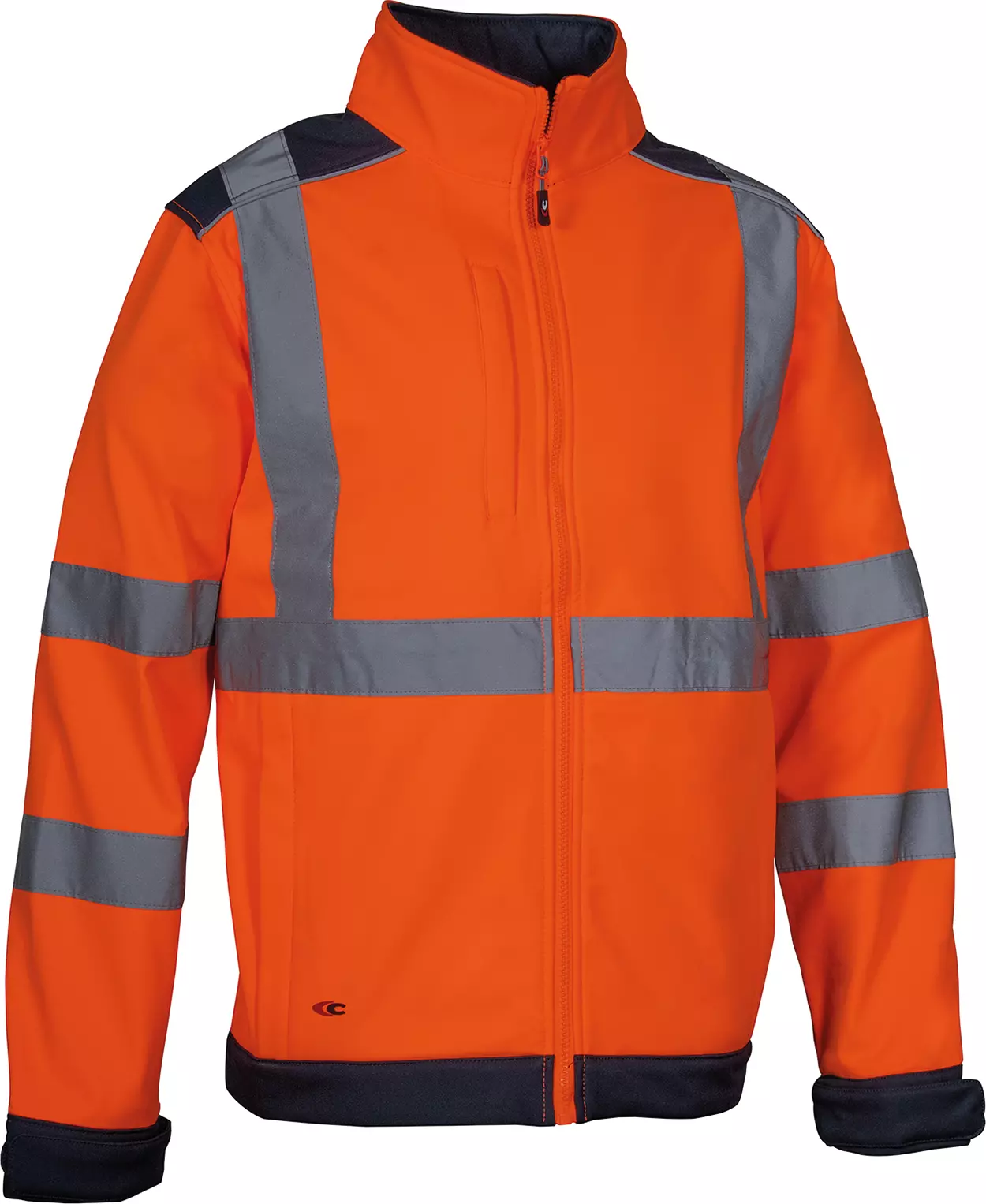 Cofra V296-0-02, Sideia Softshell Jacket Orange/Navy, image 1