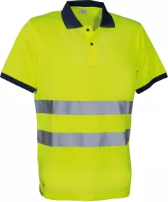 Cofra V652-0-B0, Kaduna Poloshirt fluoreszierend-gelb