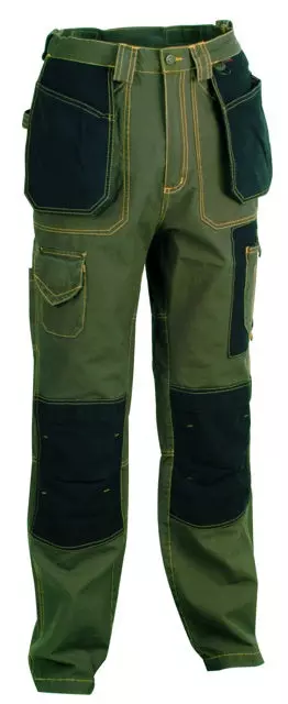 Cofra V051-0-03, Redterdam Work Pants Brown/Black, image 1, gallery thumbnail