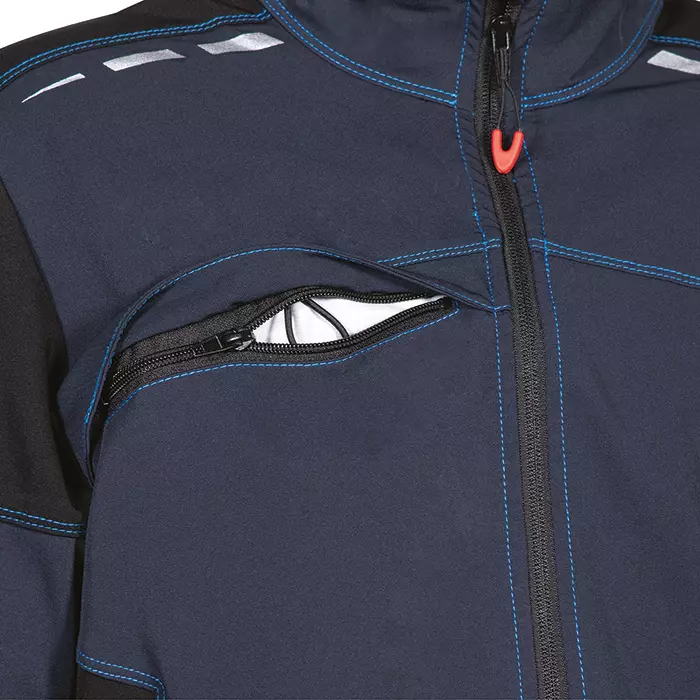 Cofra V590-0-02, Javre Jacket Navy/Black, image 2, gallery thumbnail