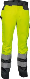Cofra V071-0-00, Ray Arbeitshose Fluoreszierend-Gelb/Anthrazit