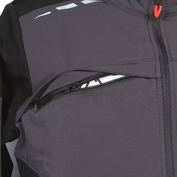 Cofra V590-0-04, Javre Jacket Anthracite/Black, image 2, gallery thumbnail