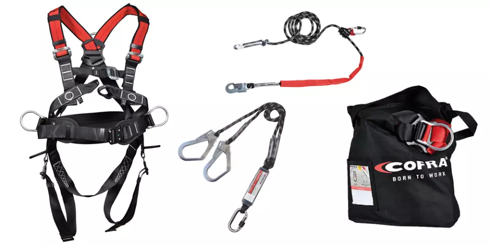 Cofra A090-1110, Morgex Fall Protection Kit, image 1, gallery thumbnail