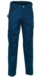 Cofra V014-0-02A, Walklander Work Pants Navy/Black, image 1, gallery thumbnail