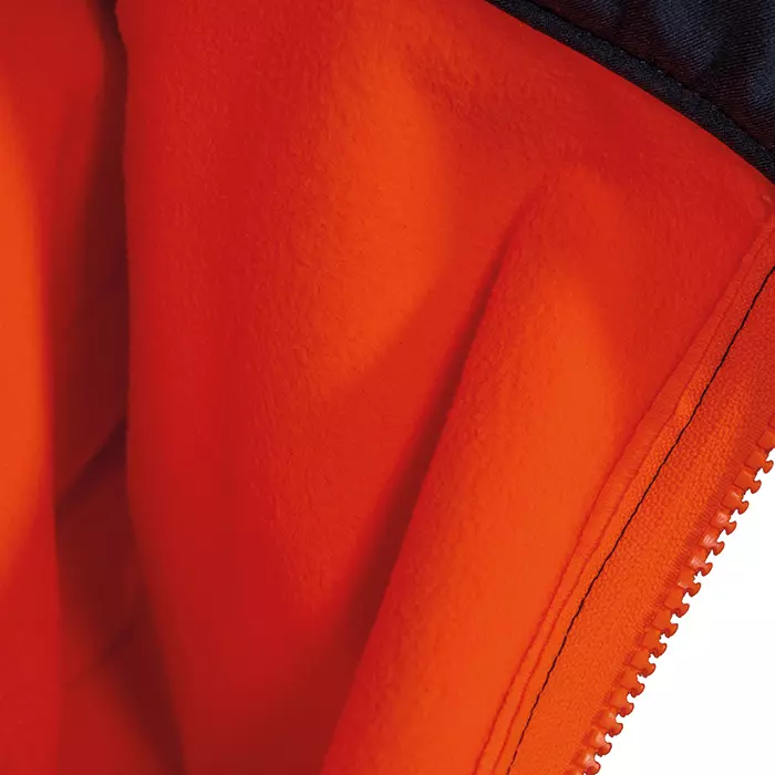 Cofra V296-0-02, Sideia Softshell Jacket Orange/Navy, image 2, gallery thumbnail