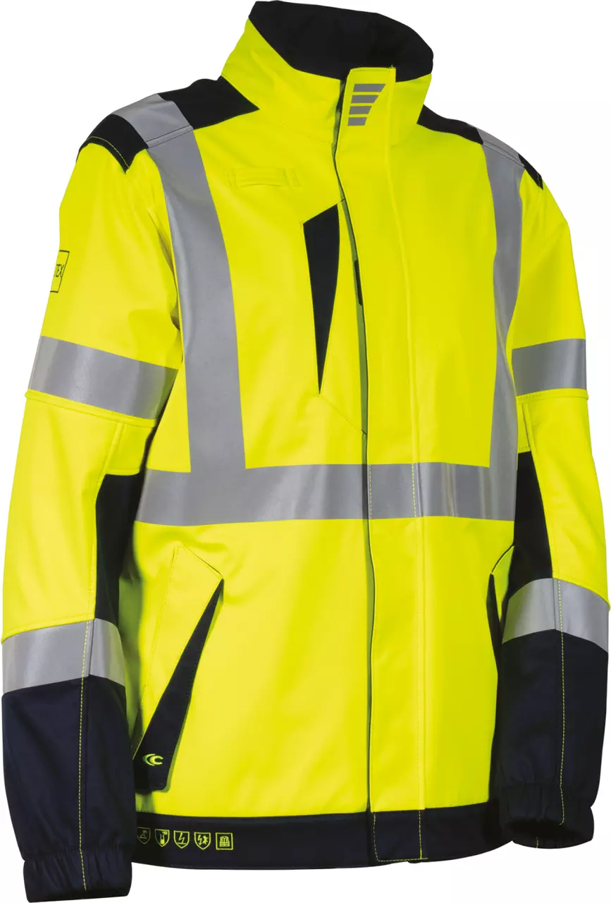 Cofra V612-0-03, Pacaya Jacke Gelb/Marineblau, image 1, gallery thumbnail