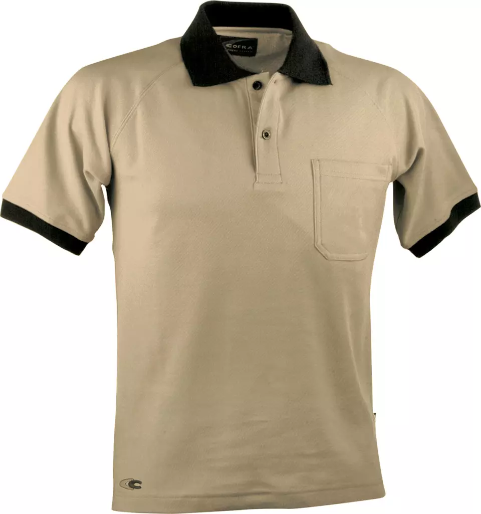 Cofra V083-0-00A, Martinique Poloshirt Beige, image 1, gallery thumbnail
