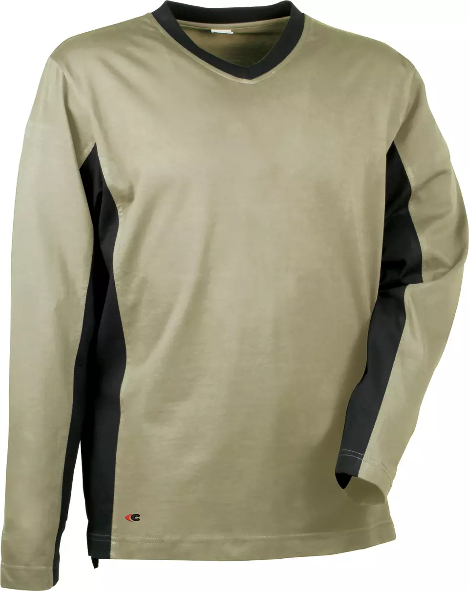 Cofra V105-0-00, Madeira T-Shirt Beige/Black, image 1, gallery thumbnail