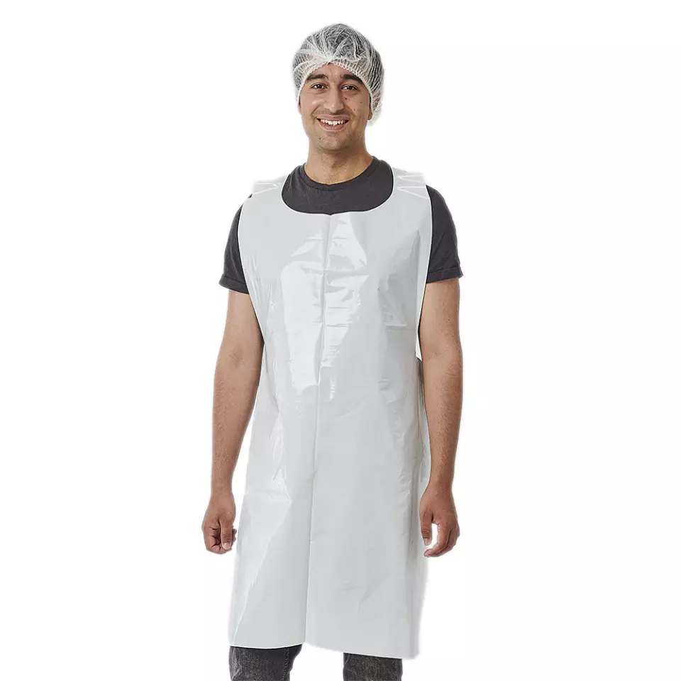 WORK-INN/-PS 98485, Bib Aprons, LDPE 130 cm x 75 cm, image 1, gallery thumbnail