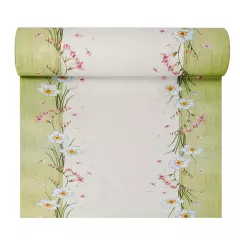 Papstar 86715, Table Runner, Fabric-Like, Airlaid 24 m x 40 cm Florentina