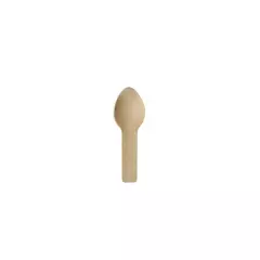 Papstar 89200, Pure Fingerfood - Löffel, Holz 7,6 cm