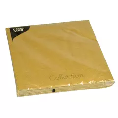 Papstar 86107, Servietten, 3-lagig 1/4-Falz 40 cm x 40 cm