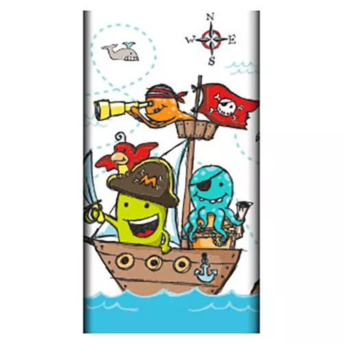 Papstar 88632, Party Edition Paper Table Cover 120 cm x 180 cm Pirate Crew, image 1, gallery thumbnail