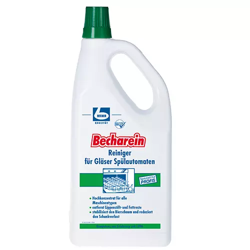 Dr. Becher 98294, Becharein Reiniger 2 L für Gläserspülautomaten, image 1, gallery thumbnail