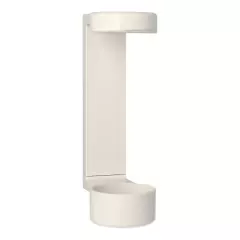 GFL 92314, Wall Mount 19 cm x 6 cm x 9.5 cm for Push Dispensers, for Adhesive or Screw Mounting