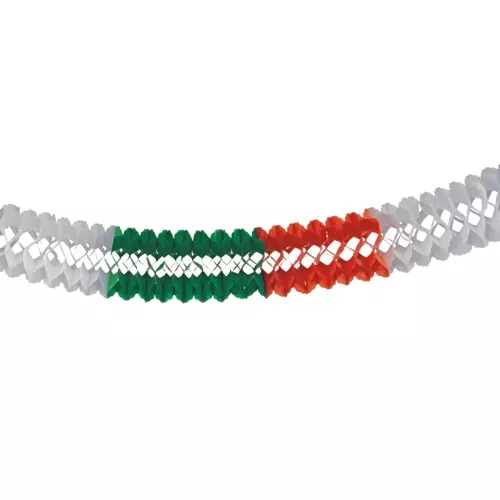 Papstar 19297, Large Paper Garland, Ø 16 cm - 10 m Flame Retardant, image 2, gallery thumbnail