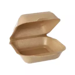 Starpak 88584, Large Hamburger Boxes with Hinged Lid, XPP 7 cm x 15 cm x 15 cm