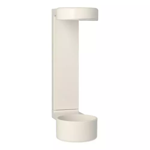 GFL 92314, Wall Mount 19 cm x 6 cm x 9.5 cm for Push Dispensers, for Adhesive or Screw Mounting, image 1, gallery thumbnail