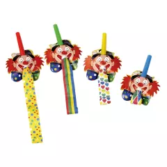 Papstar 18649, Clown Face Party Blower