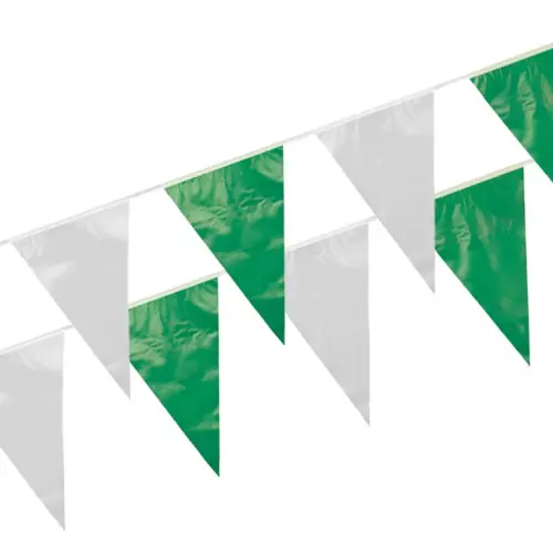 Papstar 19018, Pennant Bunting, Plastic Film 10 m Weatherproof, image 1, gallery thumbnail