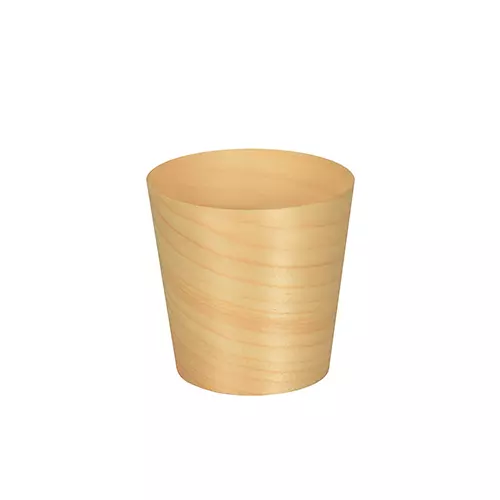 Papstar 85681, Pure Fingerfood - Schalen, Holz rund Ø 6 cm - 6 cm, image 1, gallery thumbnail