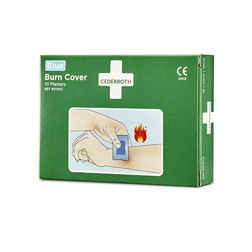 Cederroth 92214, Burn Cover, Hydrogelplaster 74 mm x 45 mm, image 1, gallery thumbnail