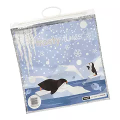 Papstar 14166, Freezer Carrier Bags, LDPE 12 L 47 cm x 43 cm Frosty Times