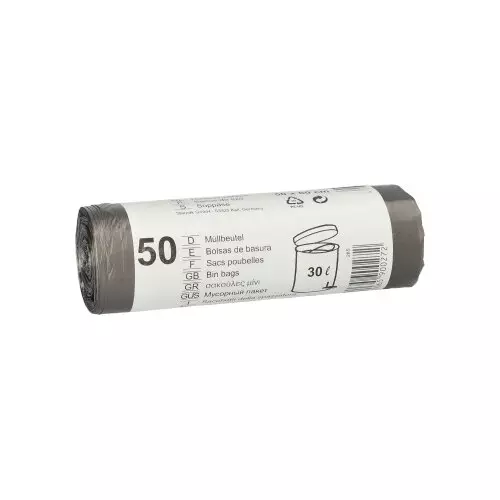 Starpak 90027, Garbage Bag, HDPE 30 L 60 cm x 50 cm, image 1, gallery thumbnail
