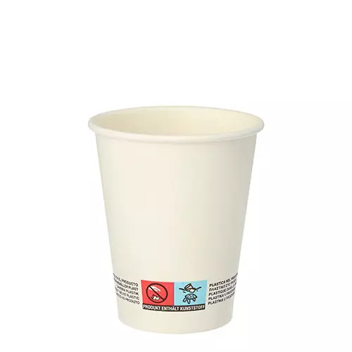 Starpak 90310, To Go Trinkbecher, Pappe 0,2 L Ø 8 cm - 9,1 cm, image 1, gallery thumbnail