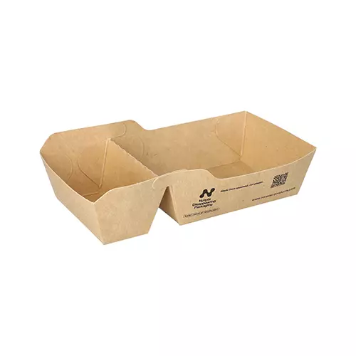 Conpax (LM) 97060, Conpax (LM) Snack Trays, Cardboard Notpla 3.5 cm x 7 cm x 14.5 cm, image 1, gallery thumbnail