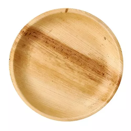 Papstar 87960, Pure Teller, Palmblatt rund Ø 23 cm - 2,5 cm, image 1, gallery thumbnail