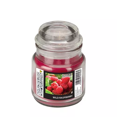 Flavour by GALA 96935, Candy Jar with Wax Filling Ø 60 mm - 85 mm - Wild Raspberry, image 1, gallery thumbnail