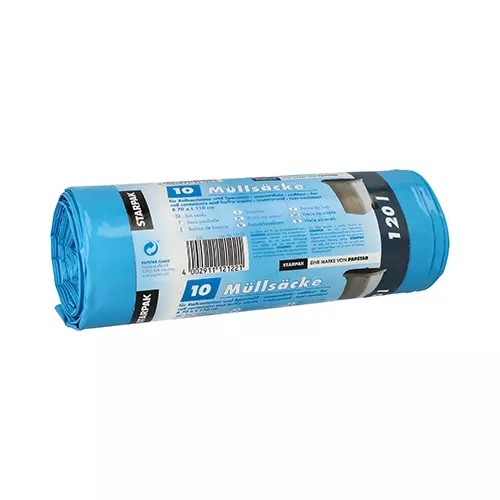 Starpak 12122, Garbage Bags, LDPE 120 L 110 cm x 70 cm, image 1, gallery thumbnail