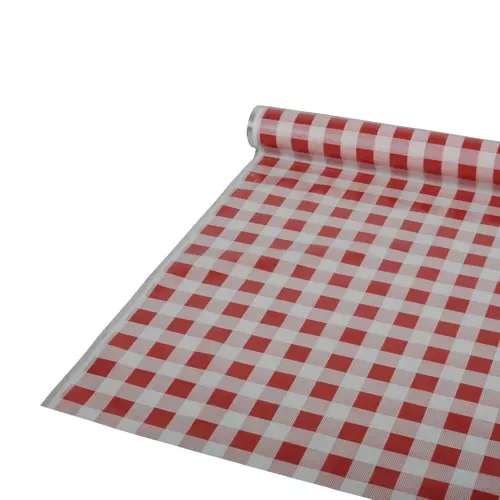 Starpak 81611, Table Cover Film 50 m x 80 cm Checkered, image 1, gallery thumbnail