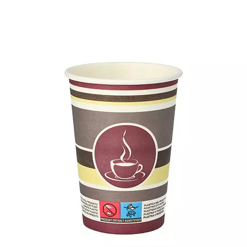 Starpak 90134, To Go Trinkbecher, Pappe 0,25 L Ø 8 cm - 11 cm, image 1, gallery thumbnail
