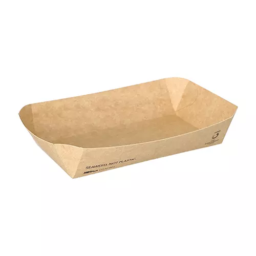 Conpax (LM) 97071, Conpax (LM) Snack Trays, Cardboard Notpla 4 cm x 8.5 cm x 16 cm, image 1, gallery thumbnail
