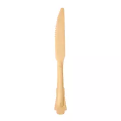 Papstar 88621, Pure Wooden Knife 20.5 cm Vintage