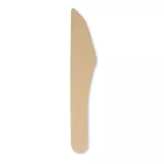 Papstar 89026, Pure Disposable Paper Knife, 15.8 cm