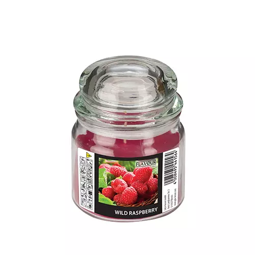 Flavour by GALA 96965, Candy Jar with Wax Filling, Maxi Ø 90 mm - 120 mm - Wild Raspberry, image 1, gallery thumbnail
