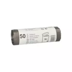 Starpak 90027, Garbage Bag, HDPE 30 L 60 cm x 50 cm