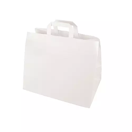 Papstar 86450, Tragetaschen, Papier 27 cm x 32 cm x 17 cm mit Tragegriff, image 1, gallery thumbnail