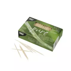 Papstar 12735, Pure Wooden Round Toothpicks 6.8 cm