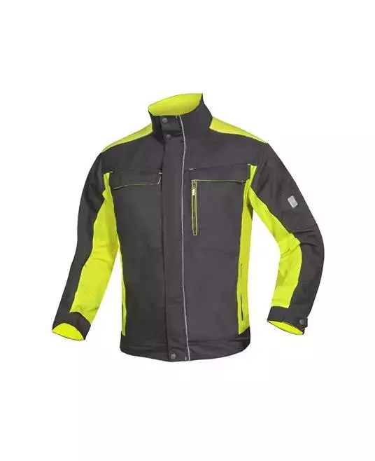 Ardon Safety H6400, Neon Jacke Schwarz und Gelb, image 1, gallery thumbnail