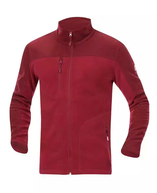 Ardon Safety H2166-4XL, Michael Herren Fleece-Sweatshirt Rot 4XL, image 1, gallery thumbnail